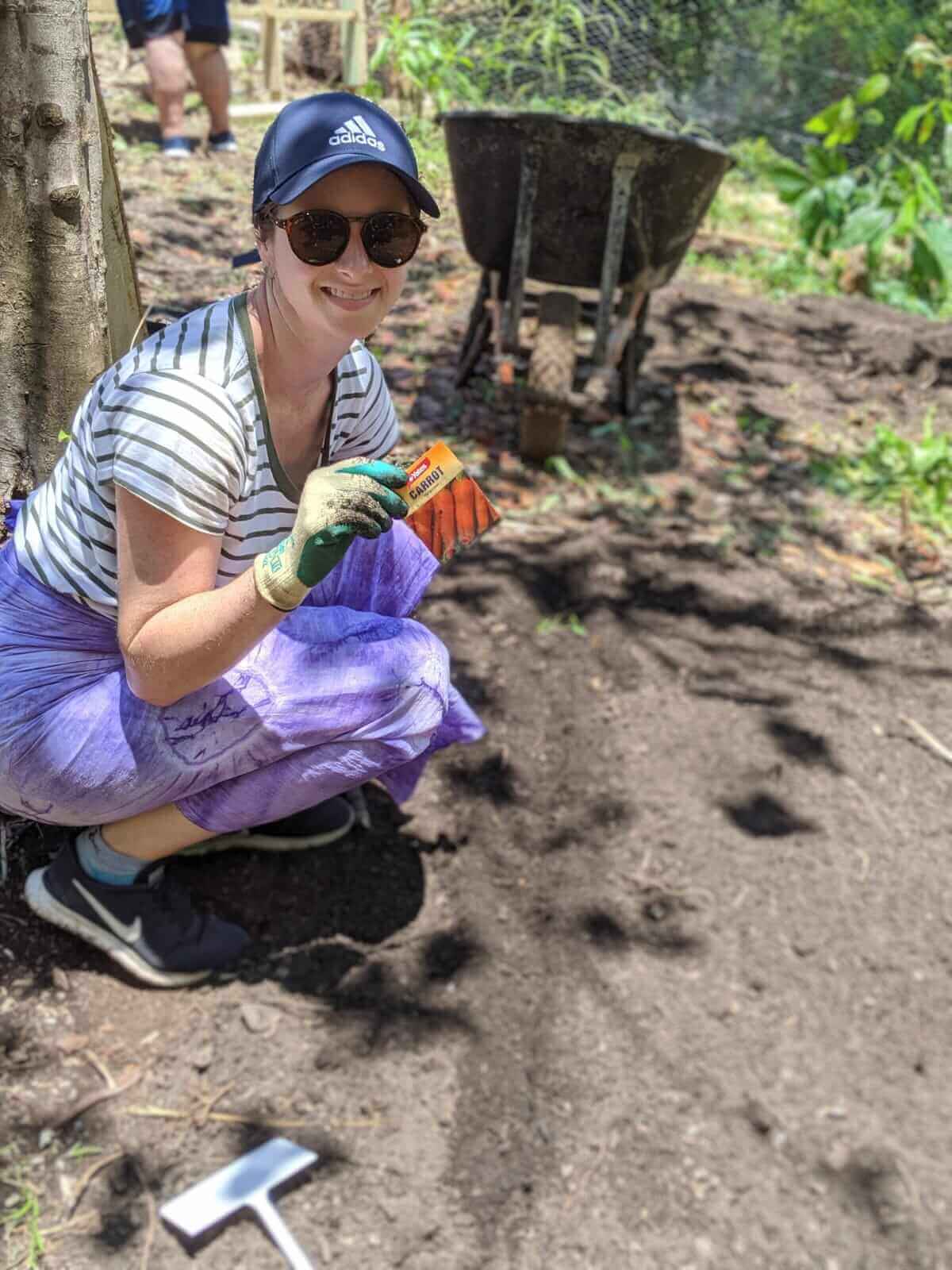 Nicole with Kids in Vanuatu