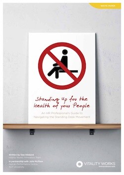 Benefits of standing desks