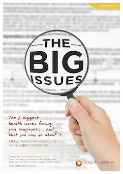 Employees biggest health issues