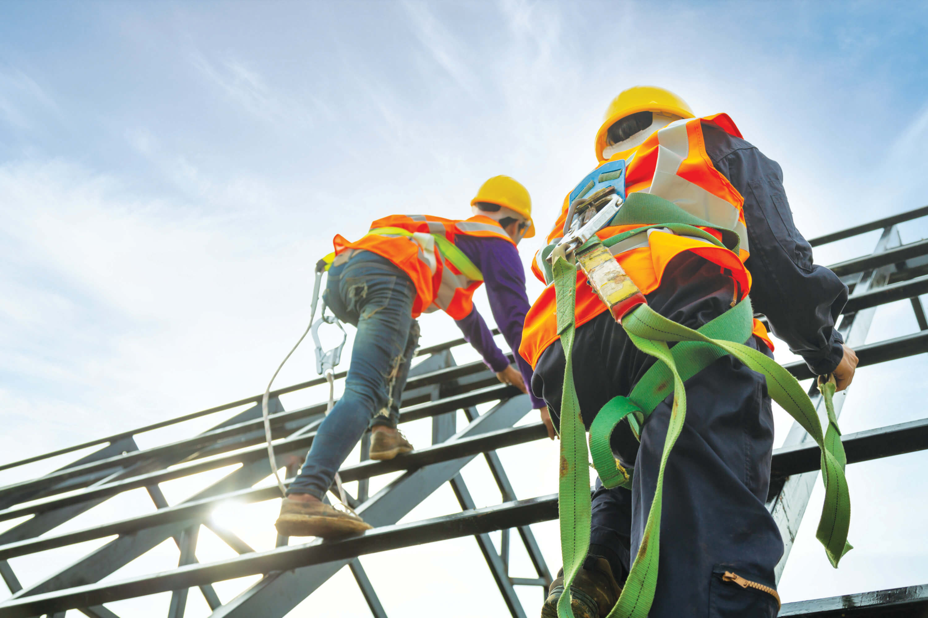 Two Men Scaffolding